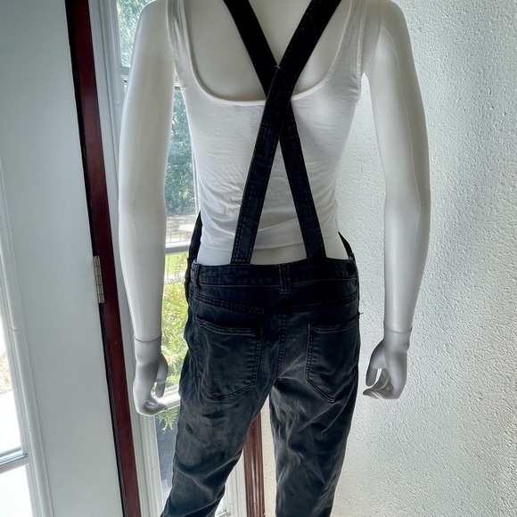 Almost Famous Distressed Overalls - Picture 11 of 13